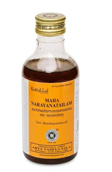 Масло Маханараяна Тайлам 200мл массажное аюрведическое / Mahanarayana ...