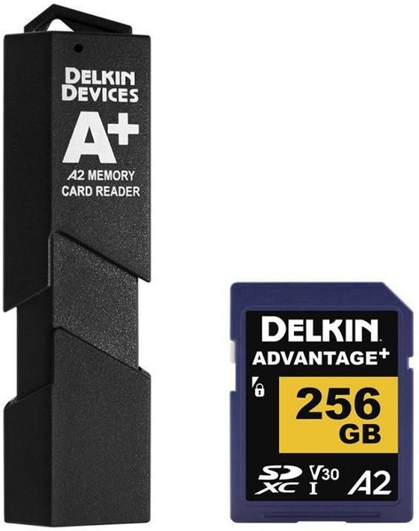 Карта памяти Delkin Devices Advantage+ SDXC 256GB UHS-I A2 V30 R170 ...