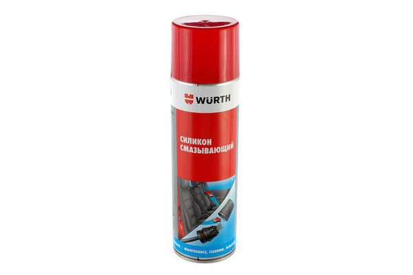 Силикон смазывающий, 500 мл WURTH, 0893221500 - купить в интернет ...