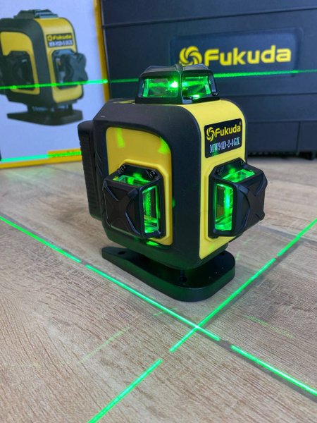 Купить ЛАЗЕРНЫЙ УРОВЕНЬ 4D FUKUDA 6 OSRAM по низкой цене в интернет ...