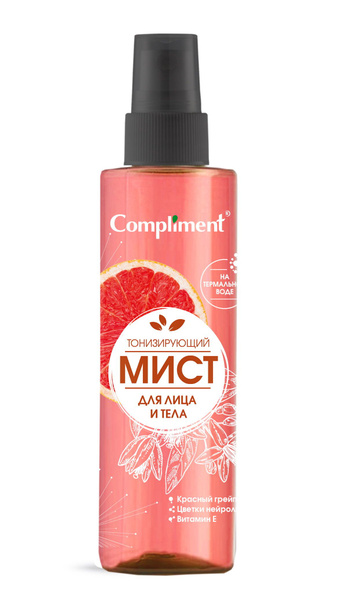 Compliment Спрей мист для лица и тела Тонизирующий 250мл - купить с ...