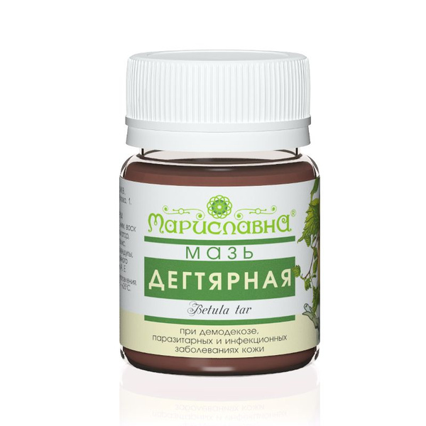 Мазь Дегтярная Мариславна, 40 мл купить на OZON по низкой цене (815072995)