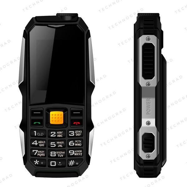Защищенный мобильный телефон DUAL с 2 SIM, 32 Мб, Micro SD ...