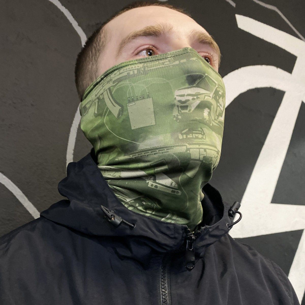 Балаклава мужская военная для сноуборда, мотоциклистов, спортивная, для ...
