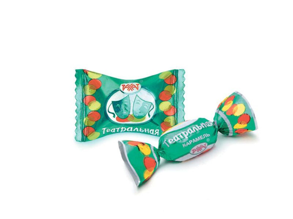 Карамель "Театральная", 1000 грамм, Рахат купить на OZON по низкой цене ...