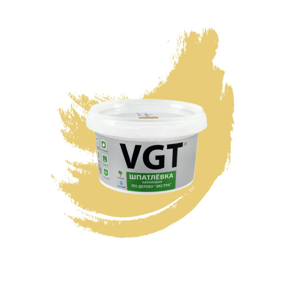 Шпатлевка по дереву VGT / ВГТ Экстра, акриловая, Сосна, 1 кг, 1 шт ...