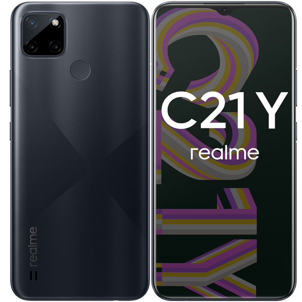 Смартфон realme C21Y 64 ГБ - купить по выгодной цене в интернет ...