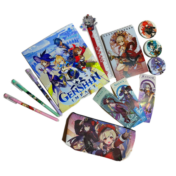 Подарочный набор ГЕНШИН ИМПАКТ 13 пр. аниме Genshin Impact / бокс набор ...