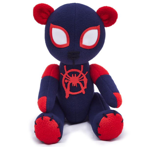 Мягкая игрушка мишка Человек-Паук Майлз Моралес Spider-Man Miles ...