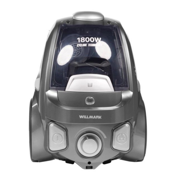 Бытовой пылесос WILLMARK VC-1865CY, черный, серый - купить по низким ...