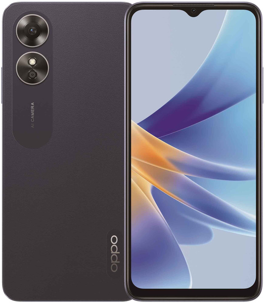 Смартфон OPPO A17 4/64Gb Midnight Black - купить по выгодной цене в ...