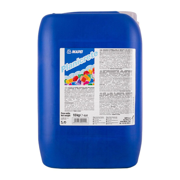 Mapei Planicrete/Мапей Планикрет, 10 кг,латексная добавка для повышения ...
