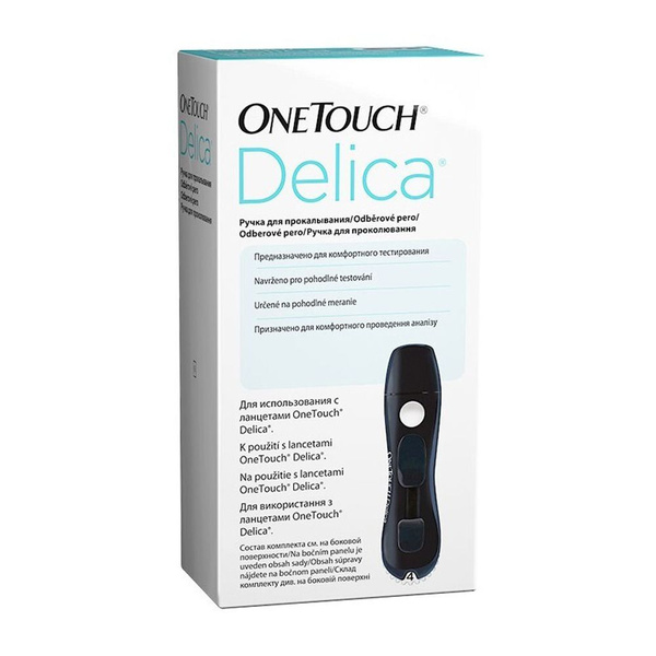 Прокалыватель One Touch Delica (Ван Тач Делика), ручка для глюкометра ...