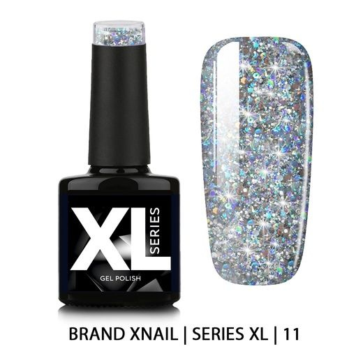 XNAIL PROFESSIONAL /Гель лак для маникюра и педикюра с голографическими ...