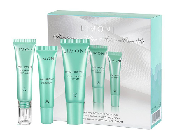 LIMONI Набор для лица Hyaluronic Ultra Moisture Care (Крем 25 мл + Крем ...