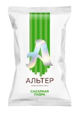 Альтер кондитерские смеси Сахарная пудра Белый 500г. 1шт. - купить с ...