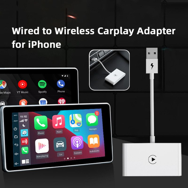 CARTOP Беспроводной адаптер/донгл Apple Carplay для iPhone для ...