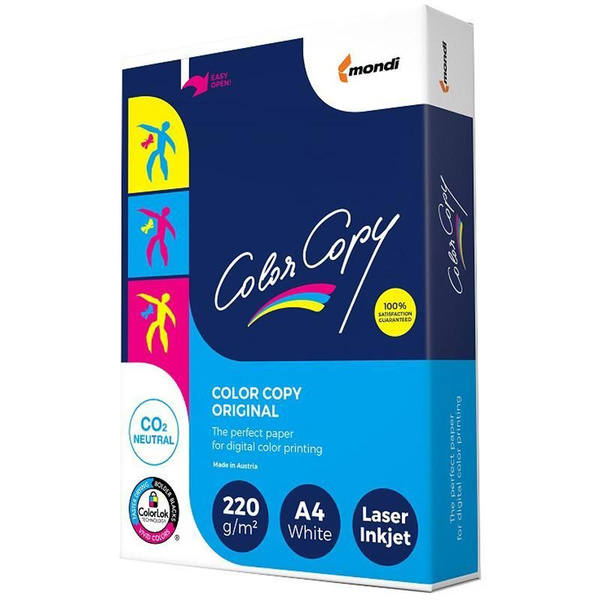 Бумага для принтера А4 COLOR COPY, 220 г/м2, 250 л - купить с доставкой ...