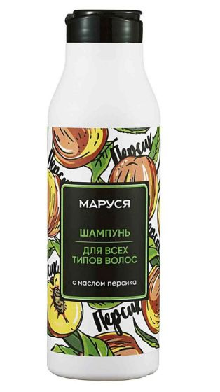 Маруся Шампунь для волос "Масло персика", 400 мл - купить с доставкой ...