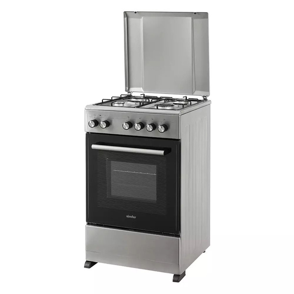 Плита комбинированная Simfer F50MM43017 серебристый, 4 конфорки ...