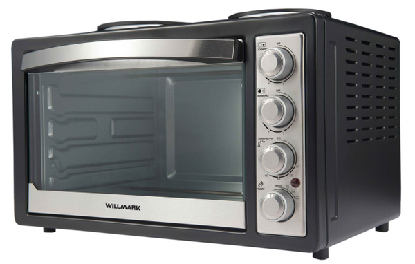 Мини-печь WILLMARK, черно-серый, 30 л купить по низкой цене с доставкой ...