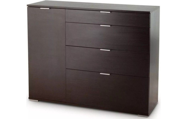 Комод Вентал НК-3 венге, 120x39x95 см - купить по выгодной цене в ...