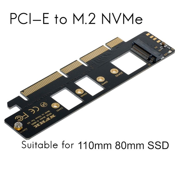 Переходник с NVMe M.2 NGFF SSD на PCIe X4 на NVMe M.2 купить на OZON по ...
