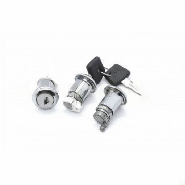 Личинка замков двери УАЗ Патриот с ключом (к-т: 3шт) (MetalPart)