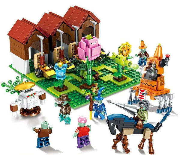 Конструктор Зомби против растений "Рыцарский турнир" 705 деталей ...