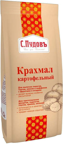 Крахмал С.Пудовъ Картофельный 200г - купить с доставкой по выгодным ...