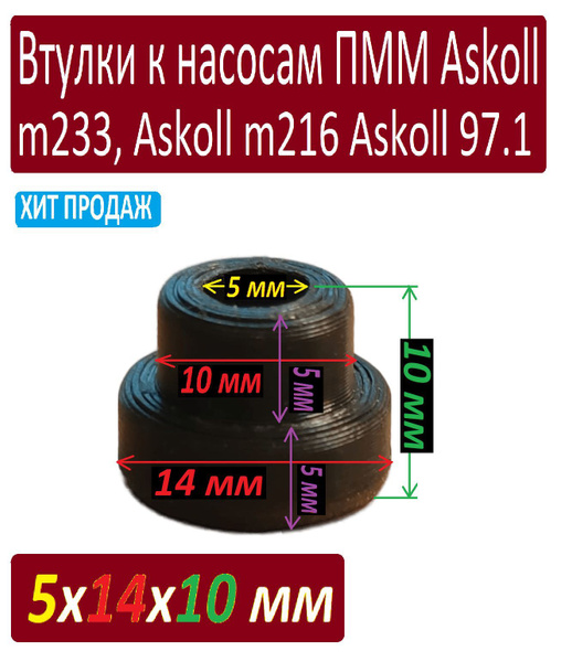 Втулки для теплового насоса посудомоечной машины Indesit Aristone ...