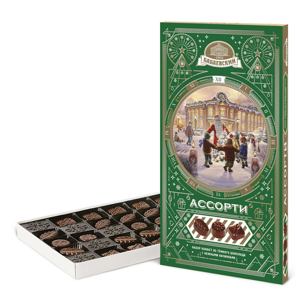 Конфеты шоколадные Бабаевский Ассорти Букеты 300 г - купить с доставкой ...