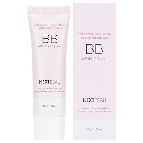 NEXTBEAU Collagen Solution Glow BB Cream SPF 50+/PA+++ 01 Light Beige ...