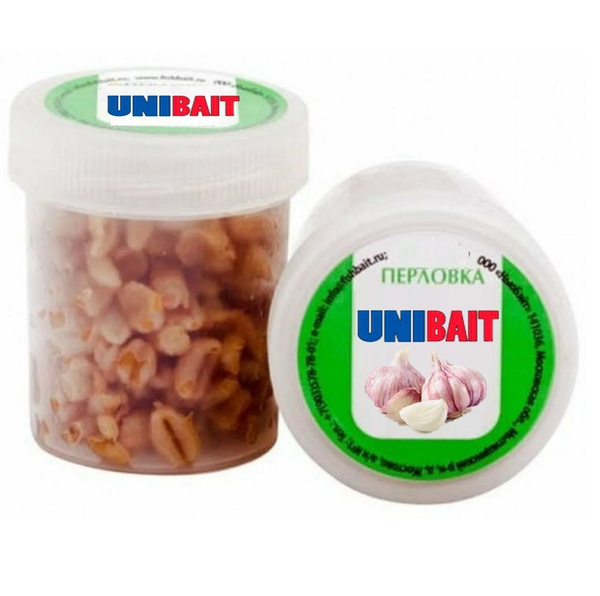 Перловка для рыбалки со вкусом чеснока от Unibait - купить с доставкой ...