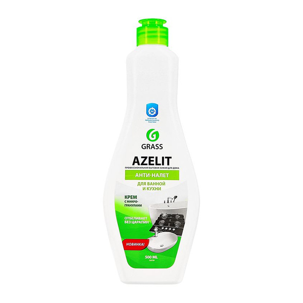 Средство чистящее GRASS AZELIT для кухни и ванной комнаты, анти-налет ...