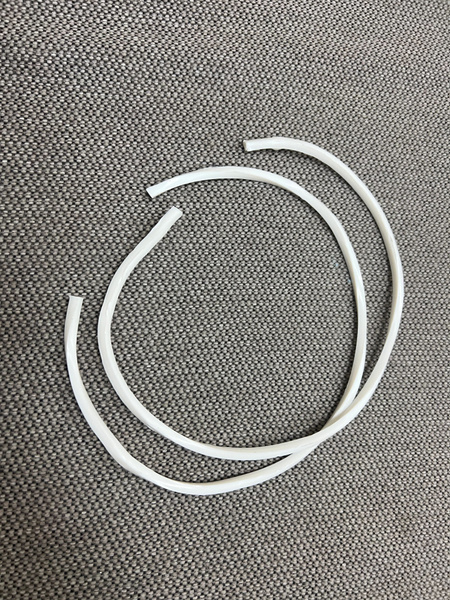 Фторопластовый шнур квадратный 5х5мм. длина 1 метр. Фторопласт ...