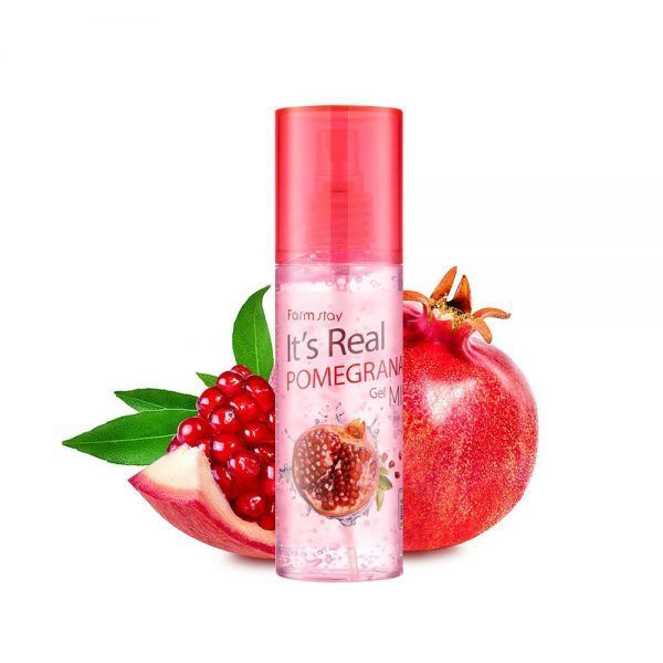 Гель-спрей для лица с экстрактом граната FarmStay It's Real Pomegranate ...