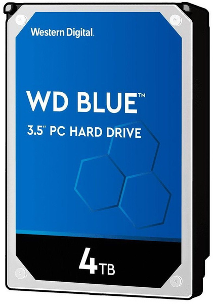 4 ТБ Внутренний жесткий диск Western Digital WD Blue (WD40EZAZ ...