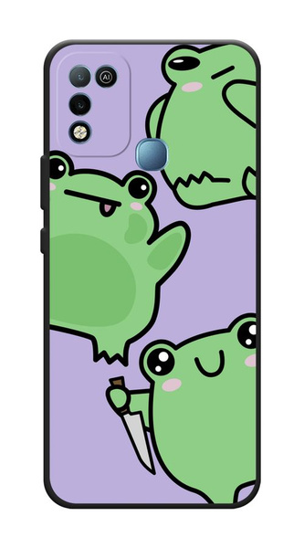Матовый силиконовый чехол на Infinix HOT 10 Play/HOT 11 Play / Инфиникс ...