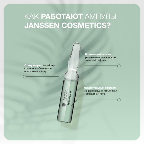Janssen Cosmetics Сыворотка для лица интенсивно восстанавливающая anti ...