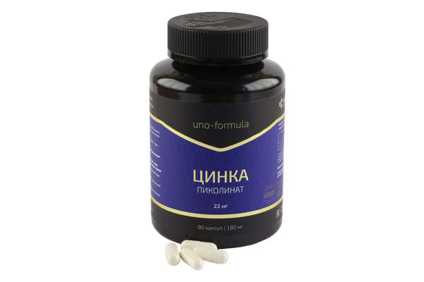 Цинка Пиколинат uno-formula 90 шт капсул для улучшения мужского ...