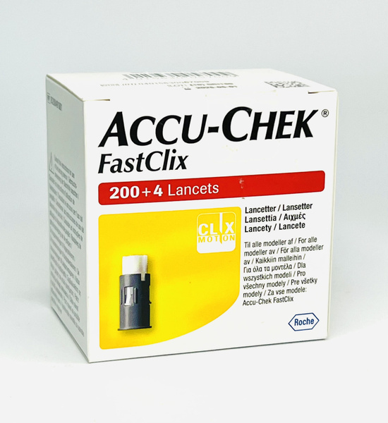 Ланцеты Accu-Chek FastСlix (Акку-Чек ФастКликс) 204 шт. - купить с ...