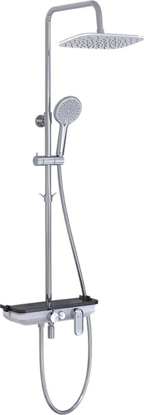Душевая стойка Lemark Tropic LM7012C с тропическим душем, со смесителем ...
