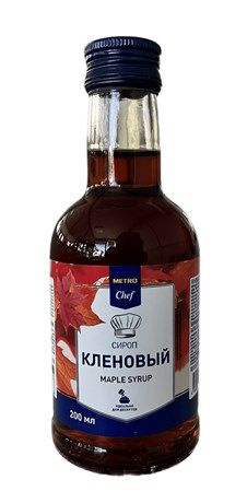 METRO Chef Сироп кленовый, 200мл - купить с доставкой по выгодным ценам ...