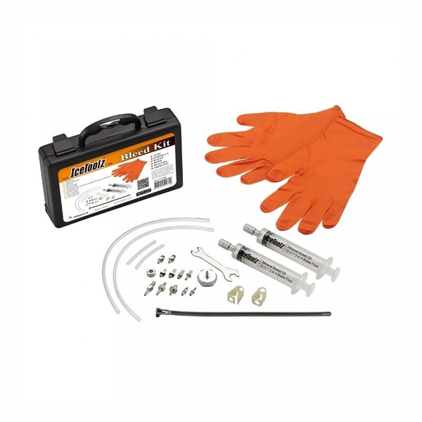 Набор для прокачки IceToolz 54R2 гидравлических тормозов велосипеда ...