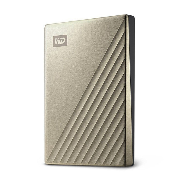 2 ТБ Внешний жесткий диск Western Digital WD My Passport Ultra2TB gold ...
