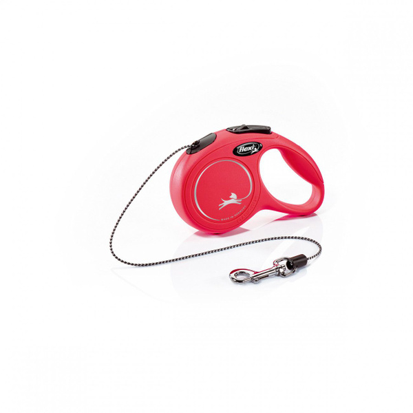 Рулетка Flexi Cat, 3 м, 8 кг, трос, красный - купить с доставкой по ...