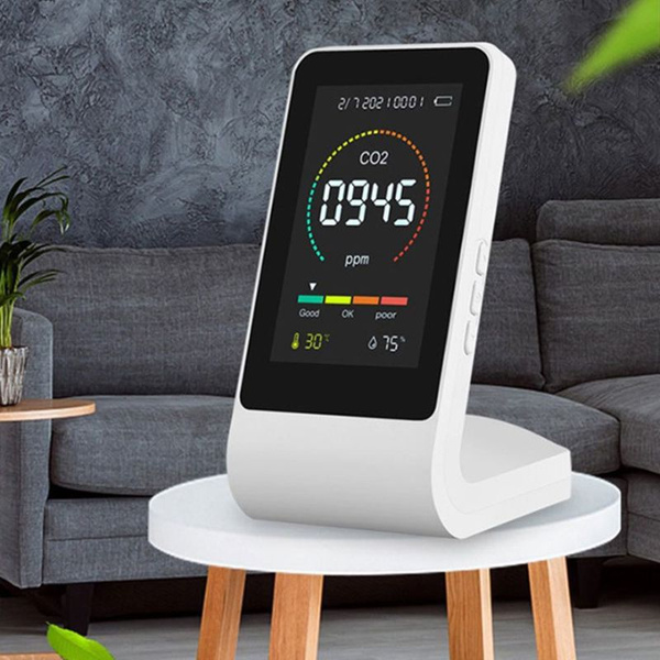 3 в 1 измеритель CO2, умный детектор качества воздуха, цифровой датчик ...