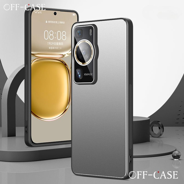Чехол для Huawei P60 Pro / Хуавей П60 Про, Противоударная рама из ...