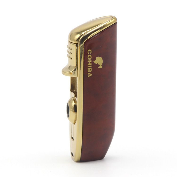 Металлическая газовая зажигалка Cohiba Cohiba, небольшая, долговечная ...
